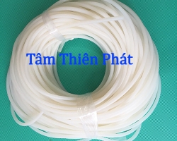 Ống silicone màu trắng chịu nhiệt 