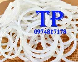 Oring silicon màu trắng chịu nhiệt độ cao