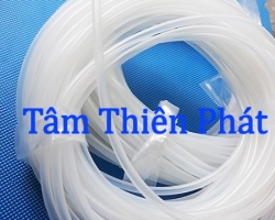 Ống Silicone phi 6x8mm