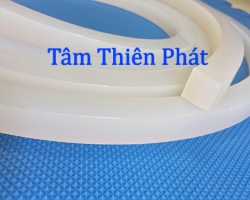 Gioăng silicone trắng phi 8x18mm