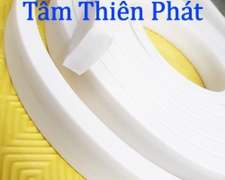 Gioăng silicone trắng phi 15x15mm