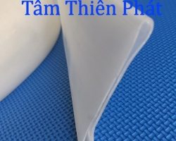 Ống silicone trắng dày 32x42mm