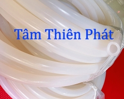 Ống silicone trắng phi 22x32mm